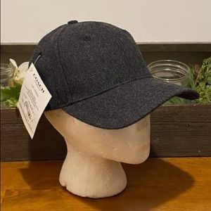 Coach Fragrance Wool Strap-back Hat Adult Size